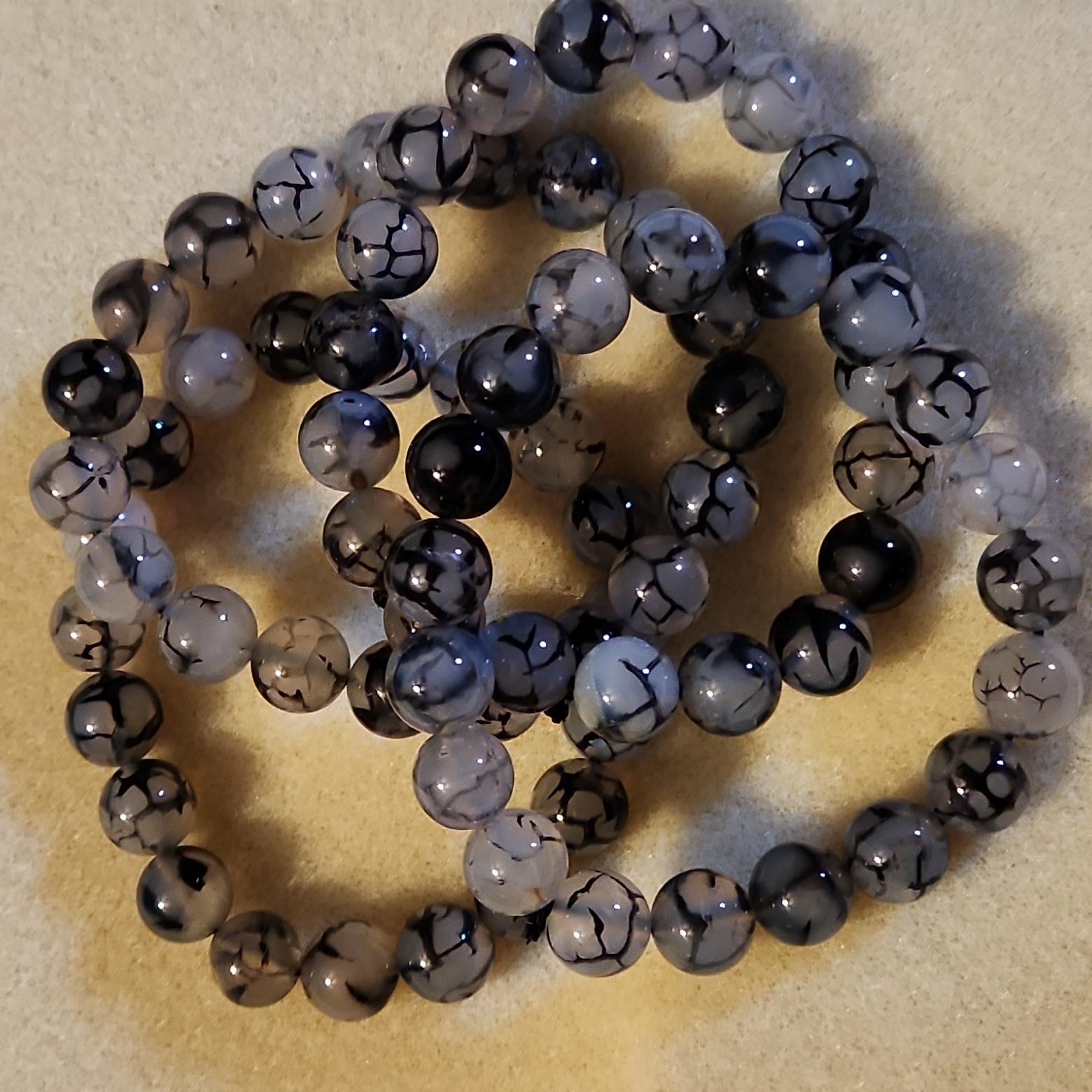 Dragon Vein 10mm Bracelets. Buy One Bracelet Get 2nd 20% Off